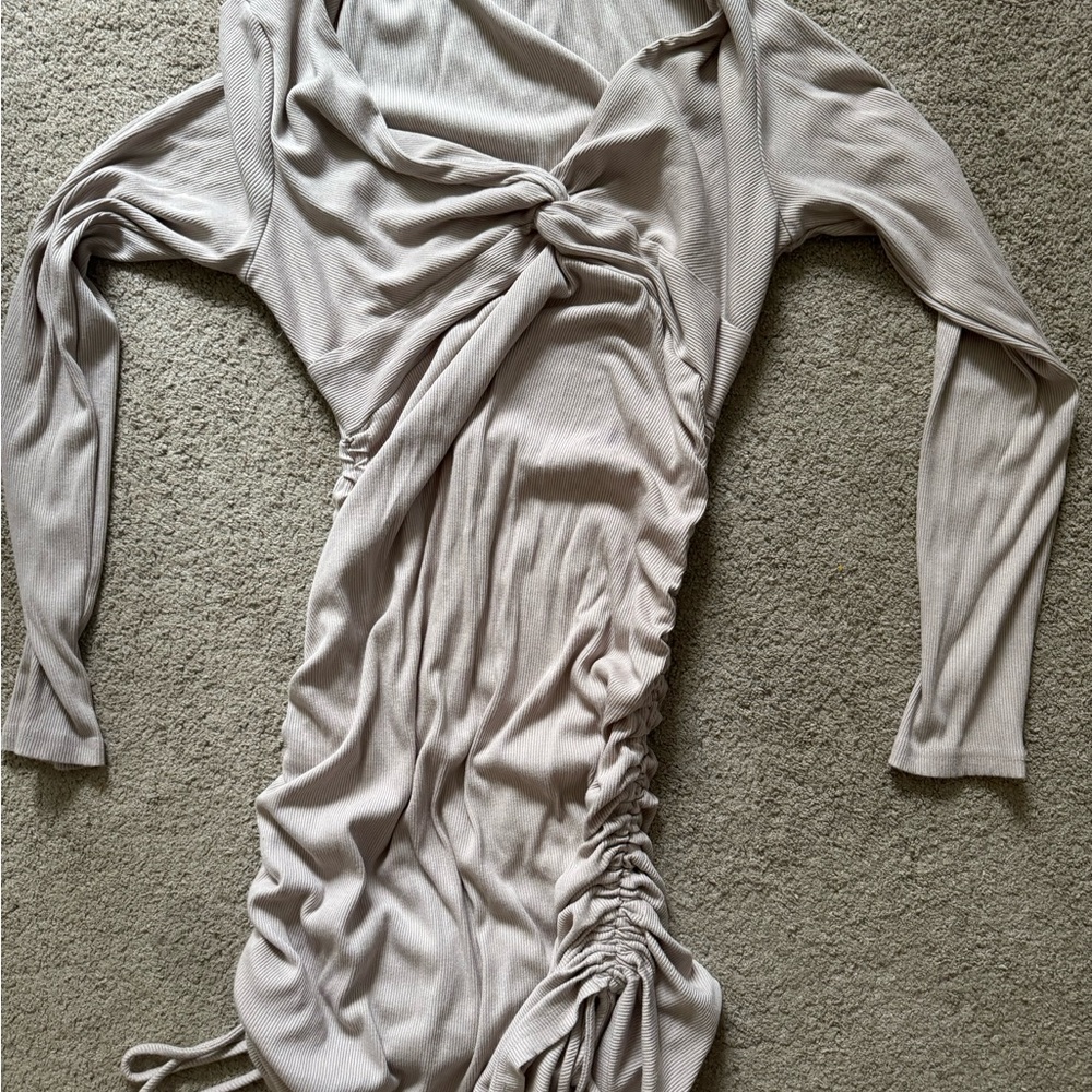 ILLA ILLA Cream Mini Dress